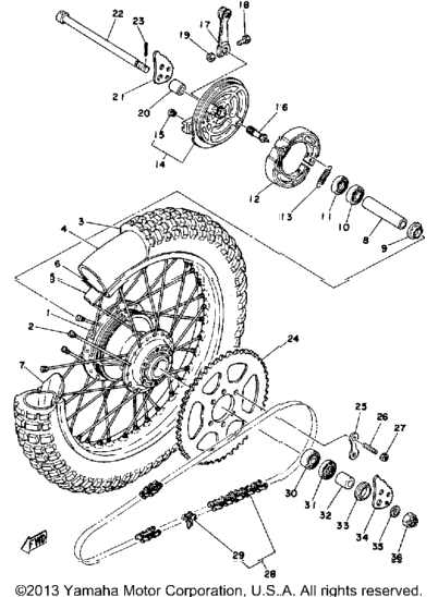 Rear Wheel