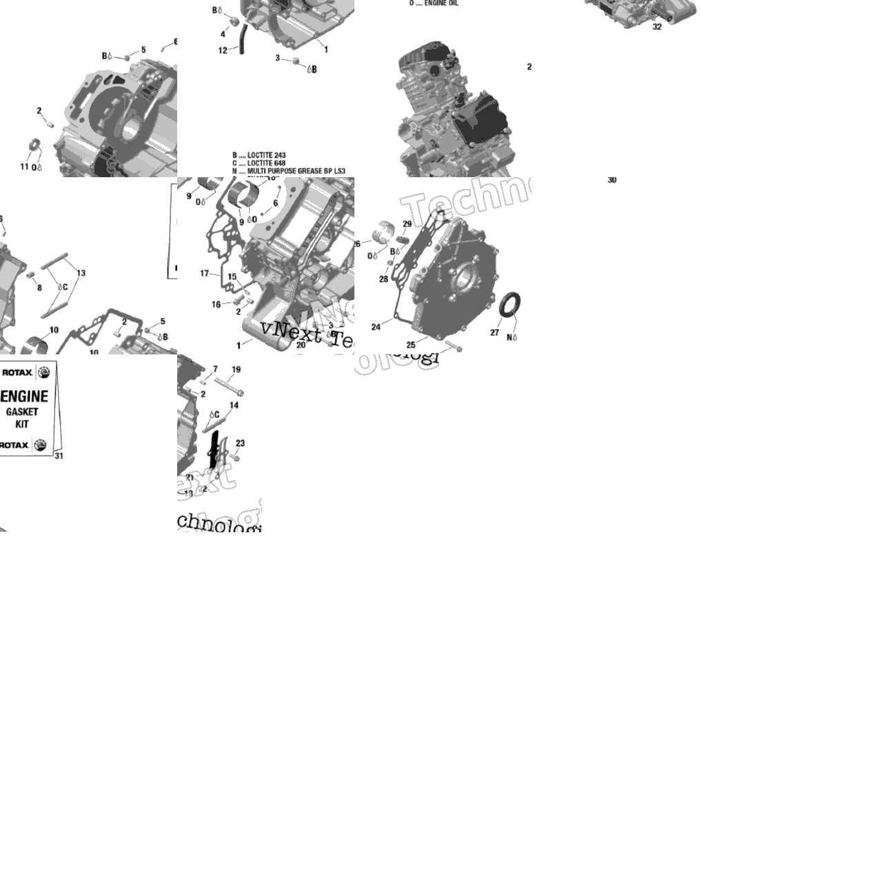 Rotax - Crankcase