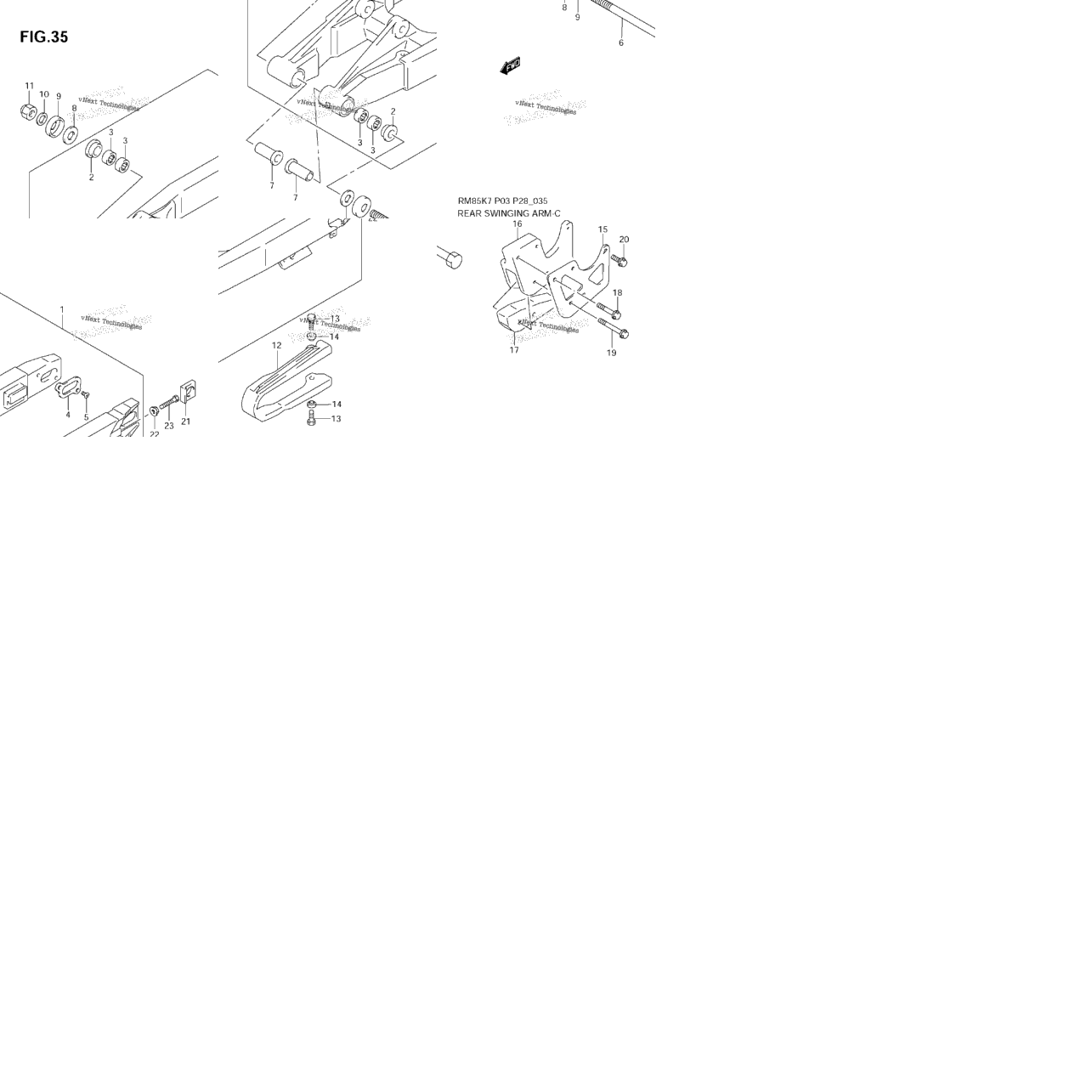 Rear Swinging Arm