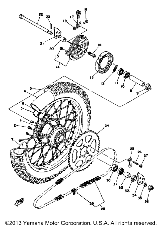 Rear Wheel