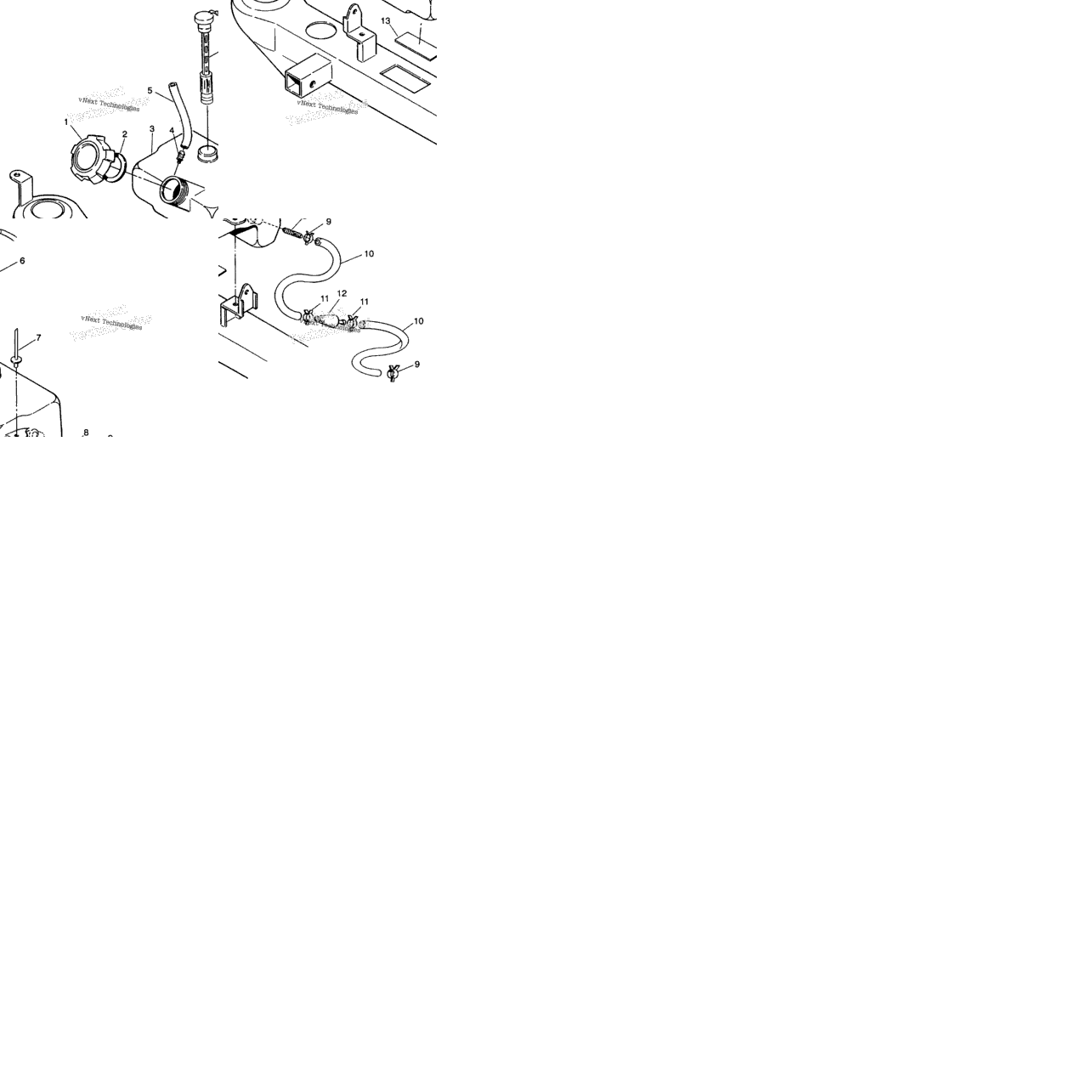 Oil Tank Assembly Trail Boss