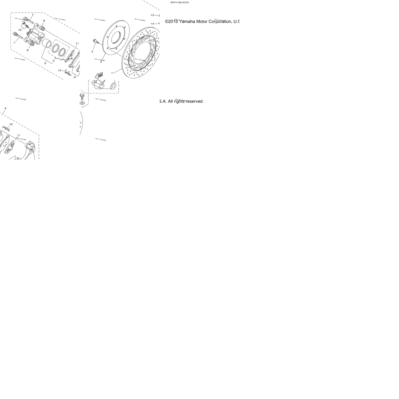 Rear Brake Caliper