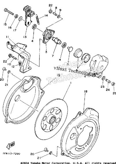 Rear Brake Caliper