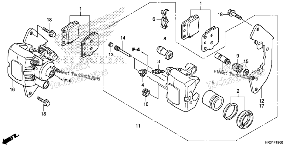 Front Brake Caliper