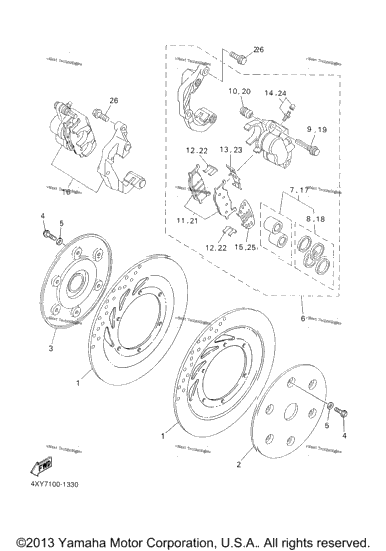 Front Brake Caliper