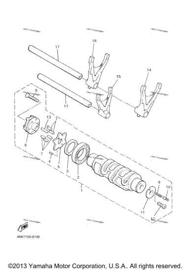 Shift Cam Fork