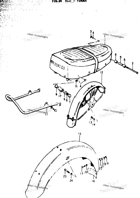 Seat - Fender