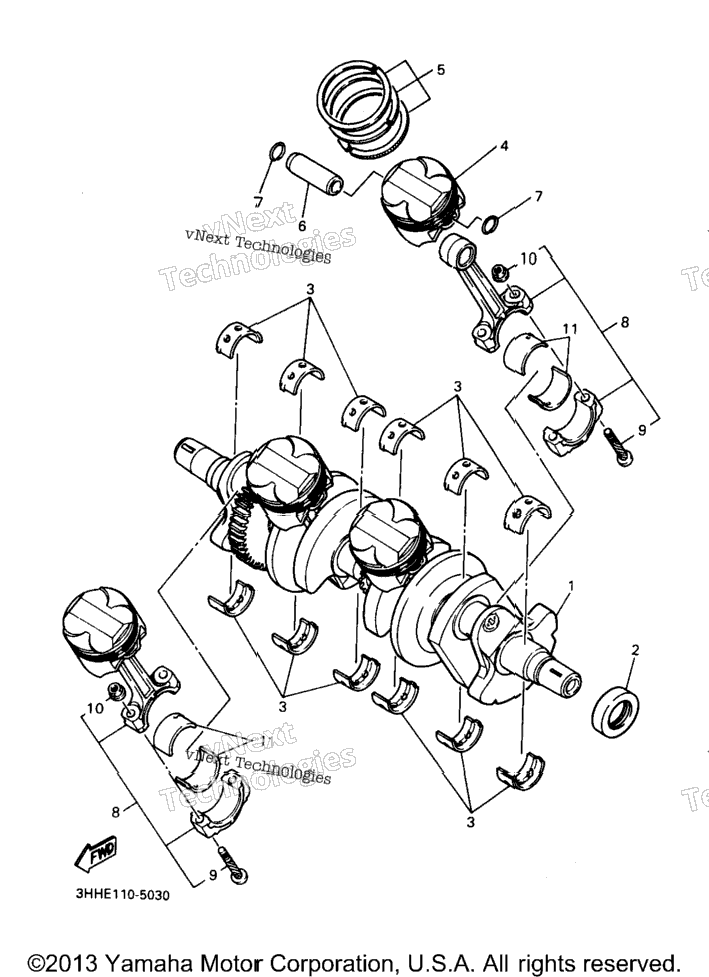 Crankshaft Piston