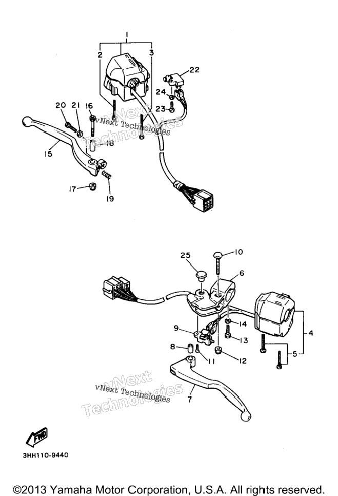 Handle Switch Lever