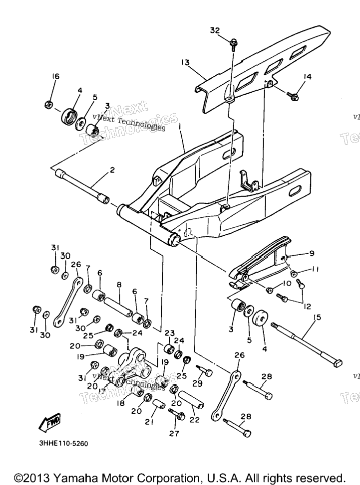 Rear Arm
