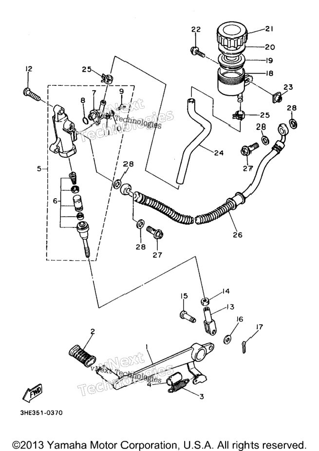 Rear Master Cylinder