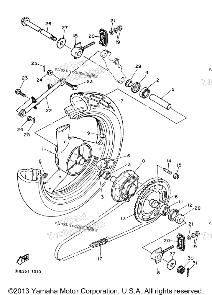 Rear Wheel