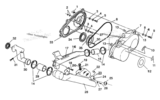 Clutch Cover Assembly 6X6 350L
