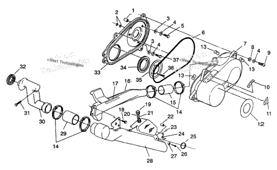 Clutch Cover Assembly 6X6 350L W938739