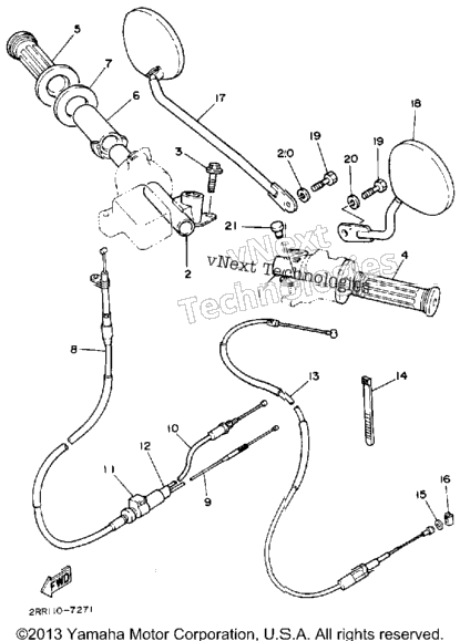 Handlebar - Cable