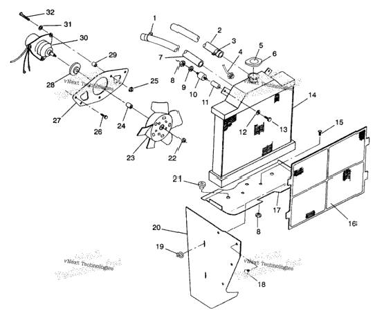 Cooling System 6X6 350L