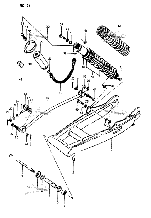 Rear Swinging Arm