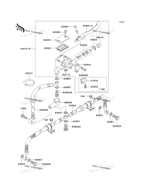 Front Master Cylinder