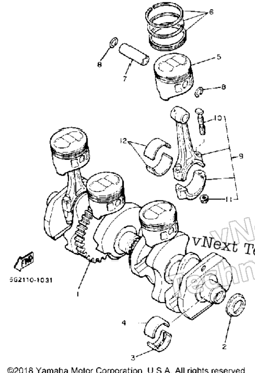 Crankshaft Piston