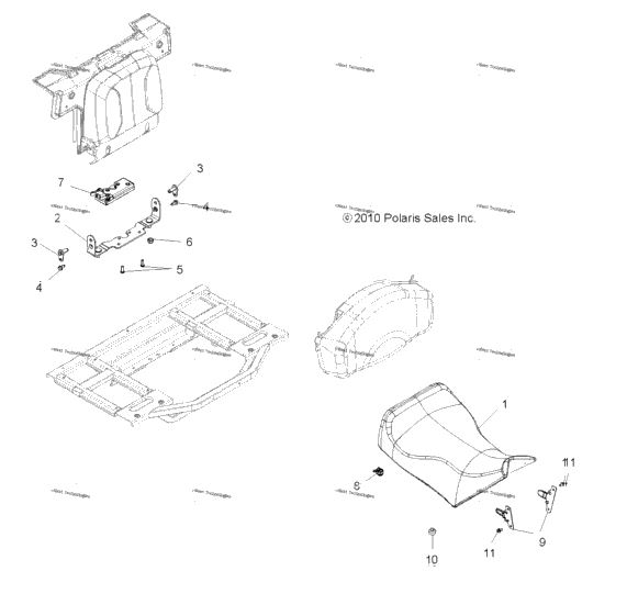 Body, Seat, Operator