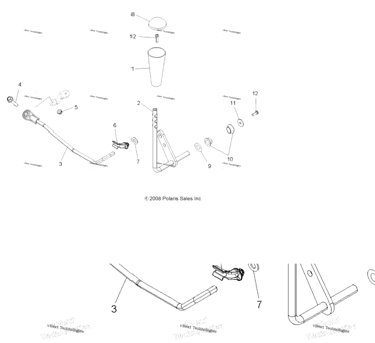 Drive Train, Gear Selector