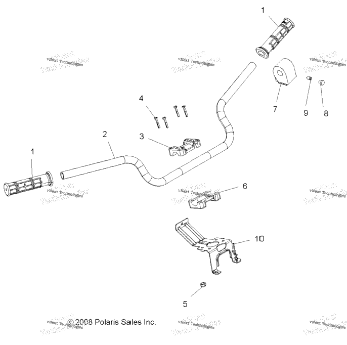 Steering, Handlebar & Controls