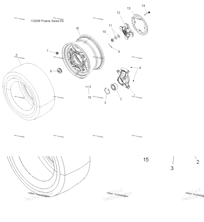 Wheels, Rear & Hub