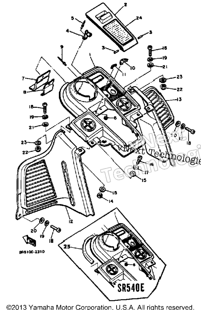 Instrument Panel Sr540e-F