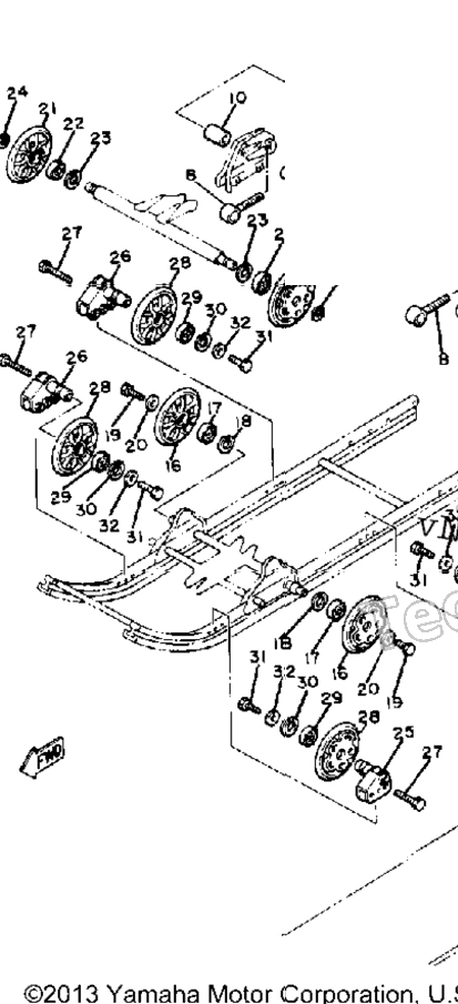 Track Suspension 1 Sr540e