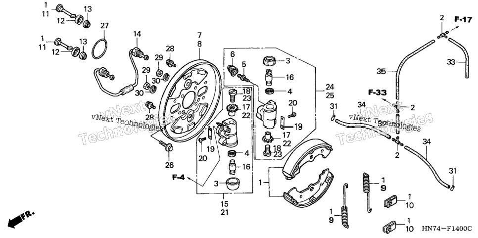 Front Brake Panel