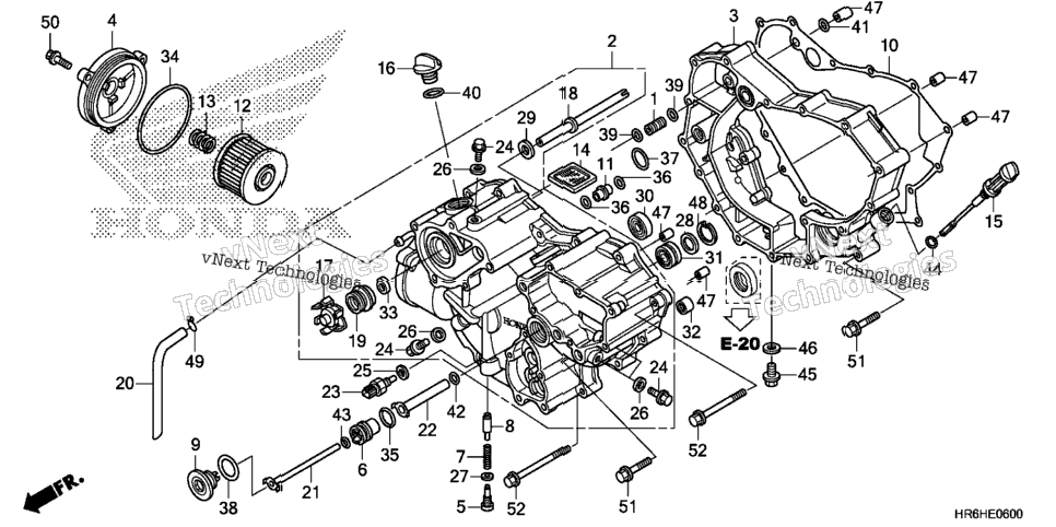 Front Crankcase Cover