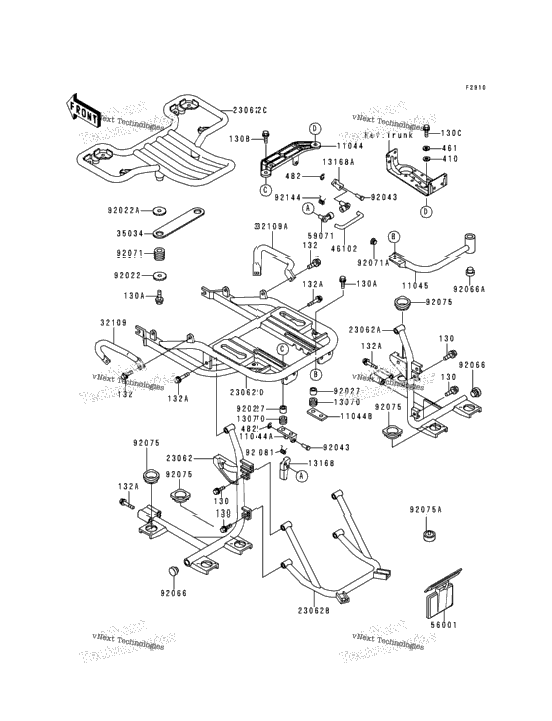 Accessory (Trunk Bracket)