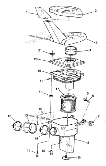 Air Box Assembly 6X6 250