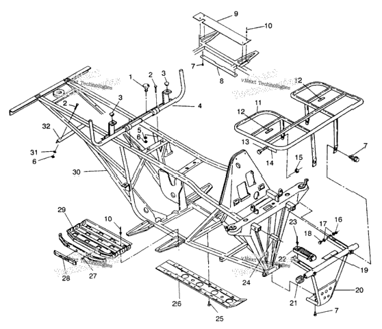Bumper/Rack Mounting 6X6 250
