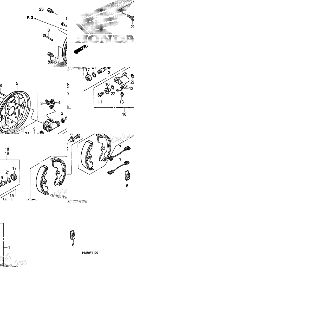 Front Brake Panel