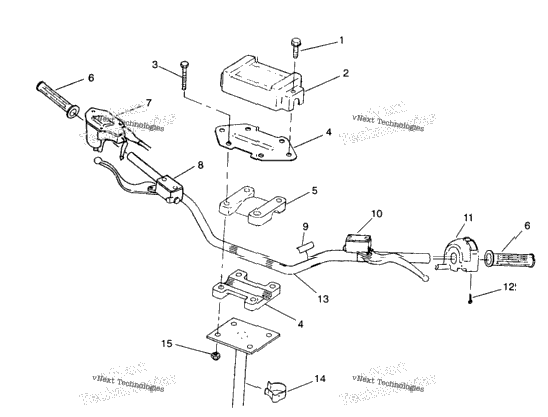 Steering Handlebar 6X6 250