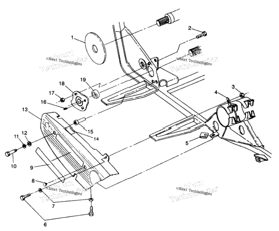 Chain Cover Assembly 4X4 250