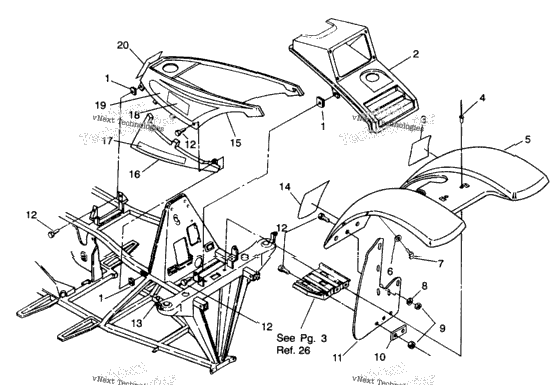Front Cab Assembly 4X4 250