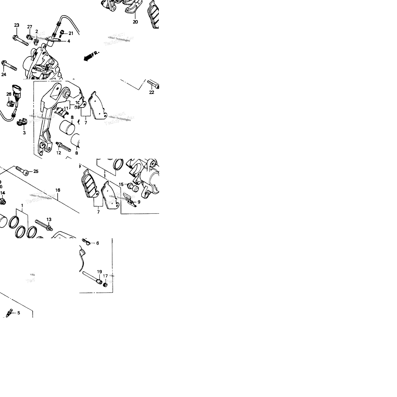 Fr. Brake Caliper