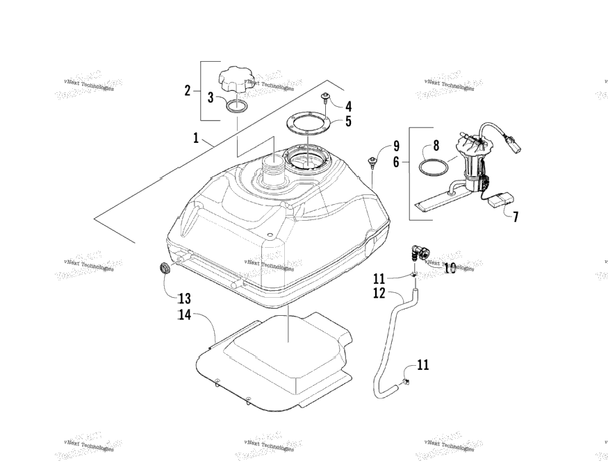 Gas Tank Assembly