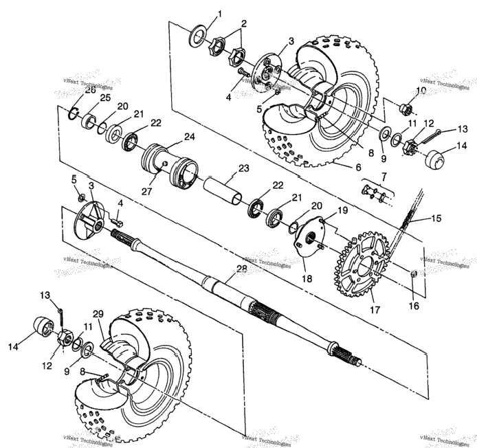 Rear Wheel Drive 4X4 250