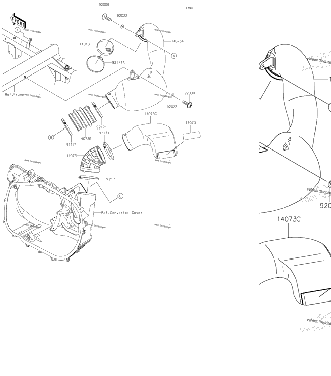 Air Cleaner-Belt Converter