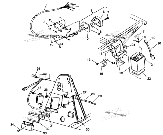 Electrical/Taillight Assembly