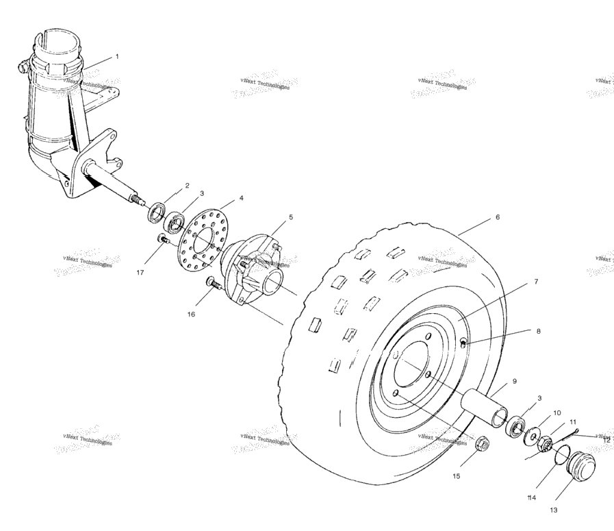 Front Wheel Assembly