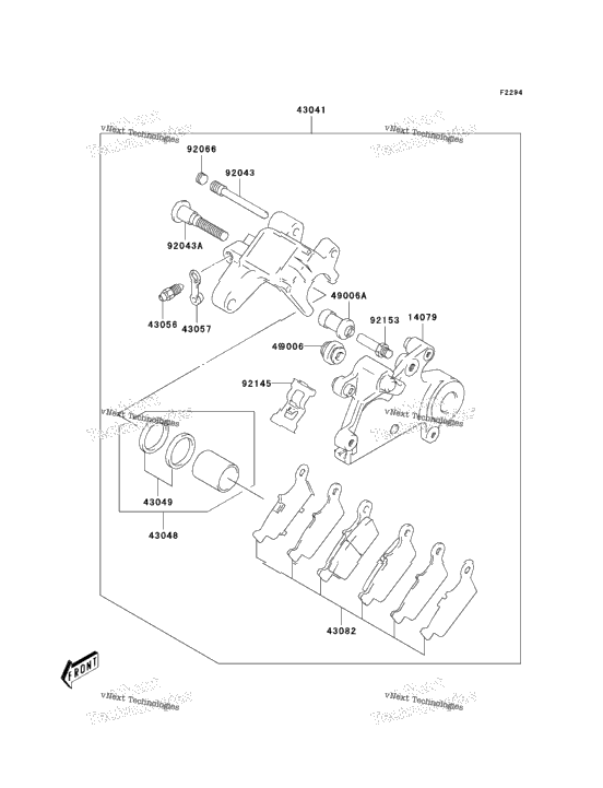 Rear Brake (Klx400-A1)