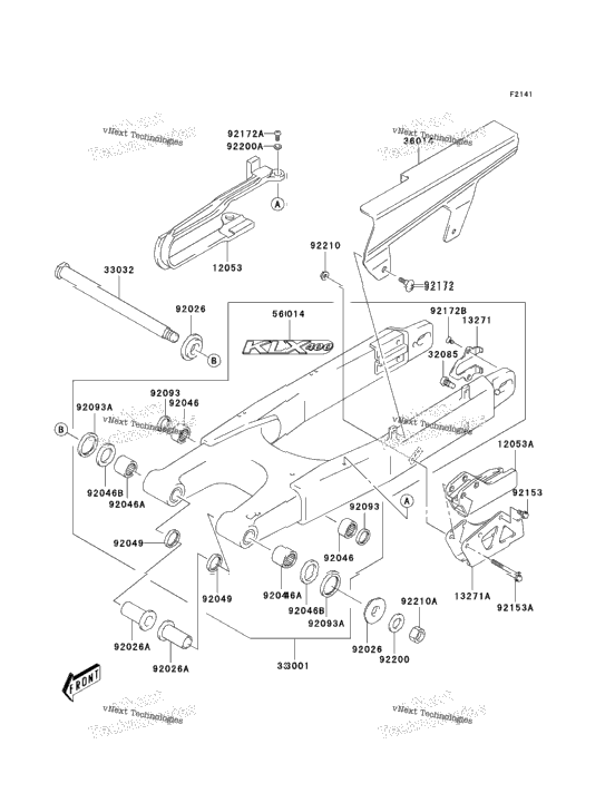 Swingarm (Klx400-A1)