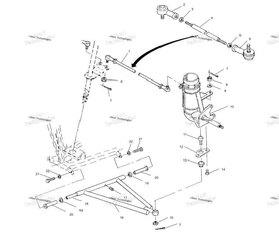 Steering/Aarm Assembly