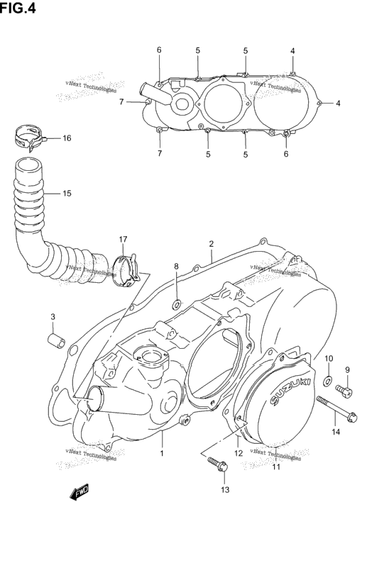 Crankcase Left Cover