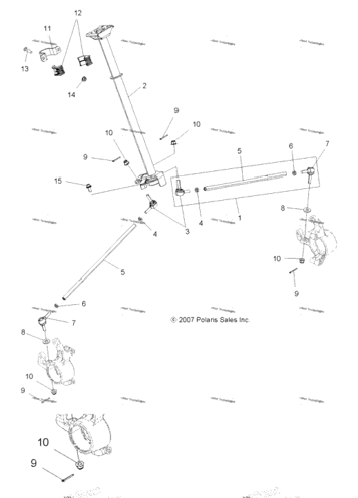 Steering, Steering Post Asm