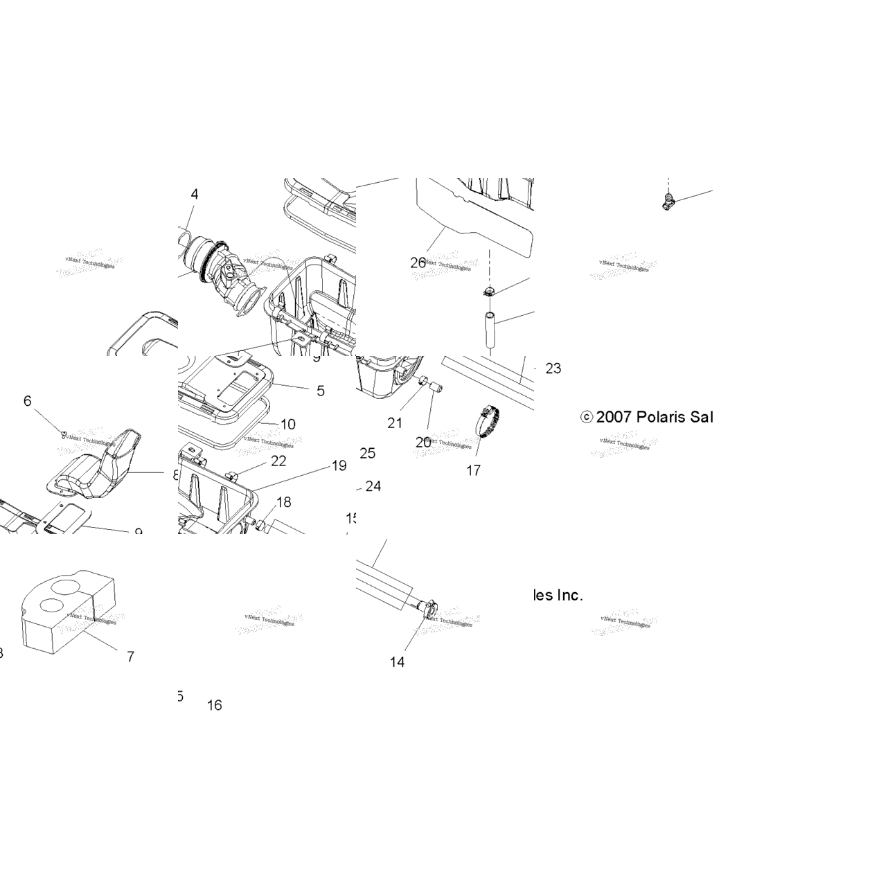 Engine, Air Intake System